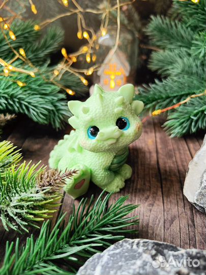 Дракон Беляшик. Мыло ручной работы символ 2024