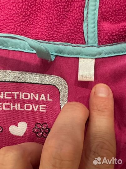 Куртка для девочки softshell 146