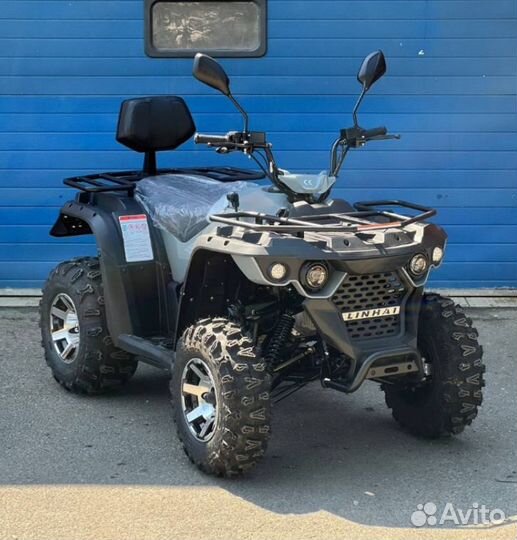 Квадроцикл Linhai-Yamaha M170 Серый