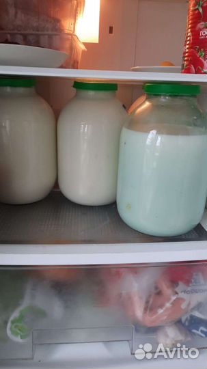 Молоко домашнее