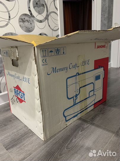 Вышивальная машина janome memory craft 230е