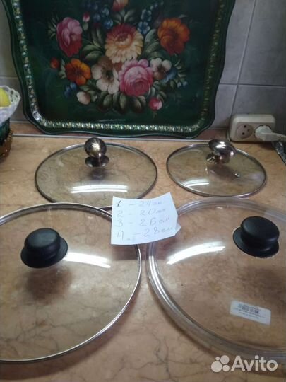 Крышка стеклянная