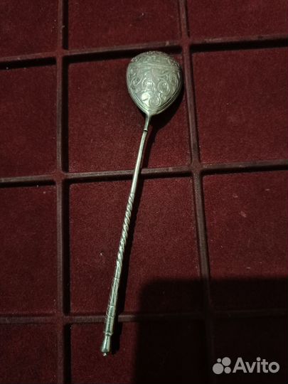 Чайная ложечка серебро Кавказъ