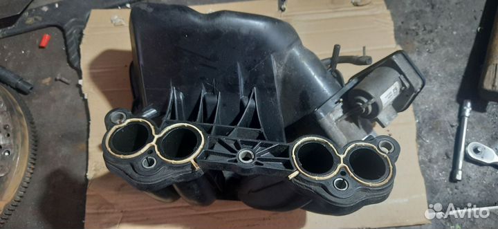 Дроссельная заслонка, ресивер