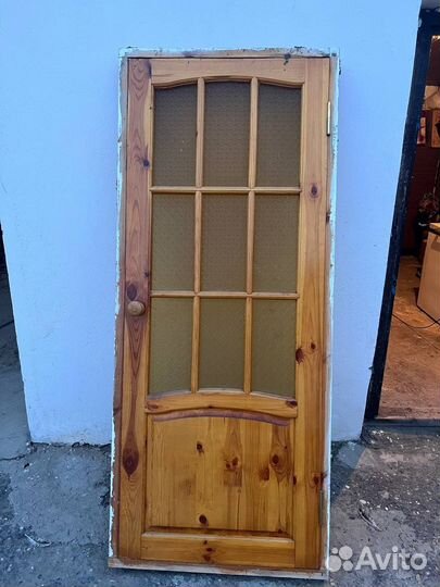 Дверь деревянная бу