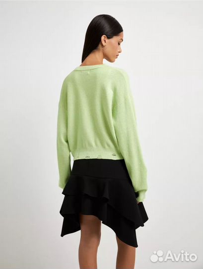Кардиган женский салатовый