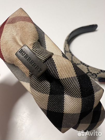 Ободок для волос Burberry детский