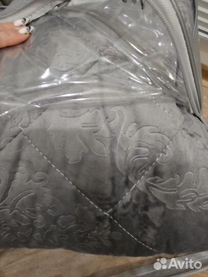 Топпер покрывало велюр