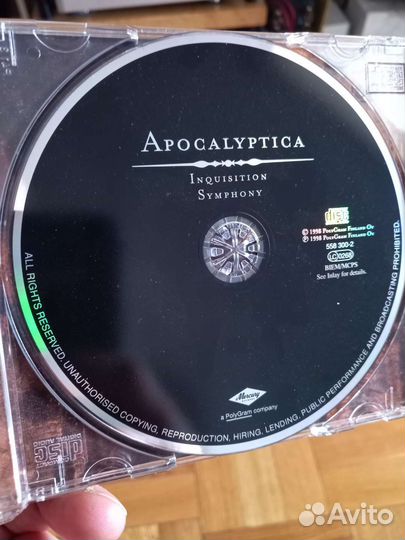 Apocalyptica. Inquisition Symphony. CD PolyGram