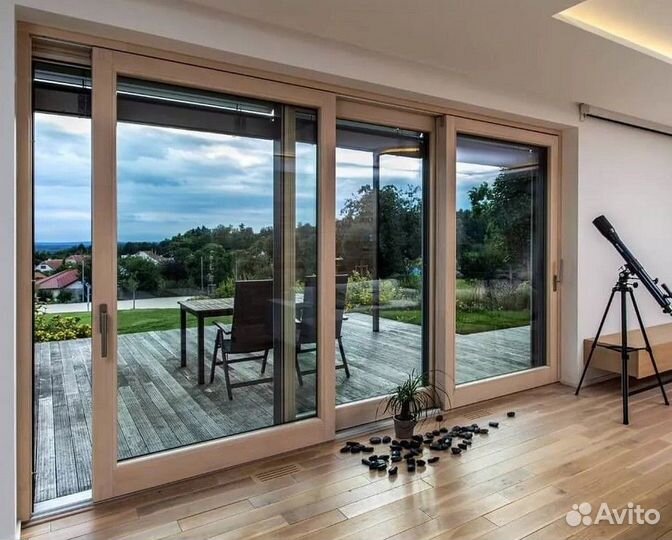 Панорамное остетекление окна