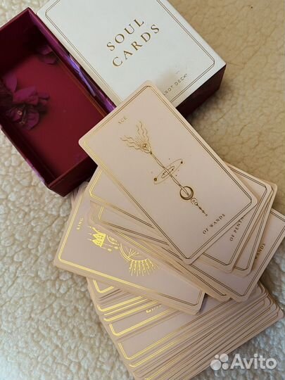 Soul cards tarot розовые