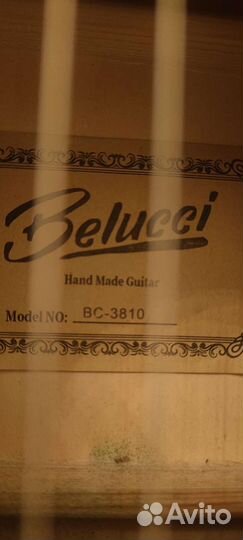 Классическая гитара Bellucci BC-3810