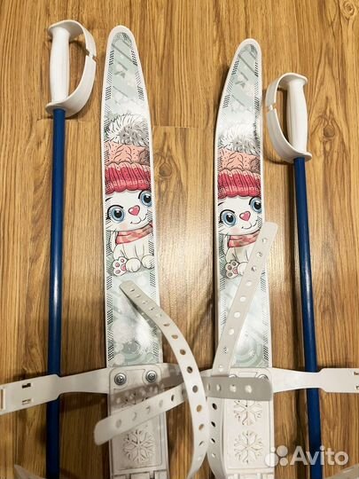 Лыжи детские 75 см