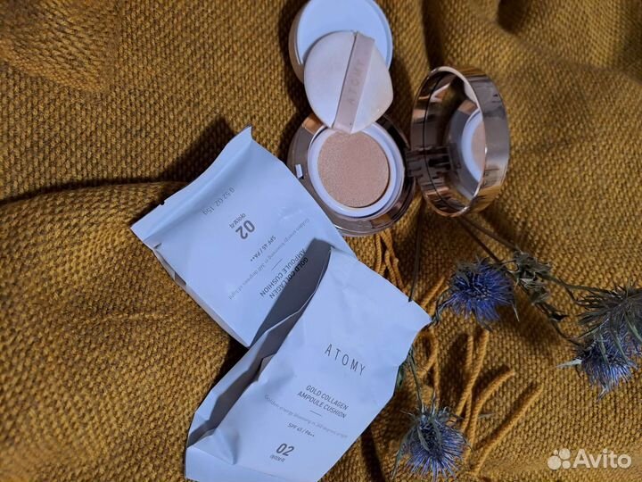 Кушон С золотым коллагеном от atomy