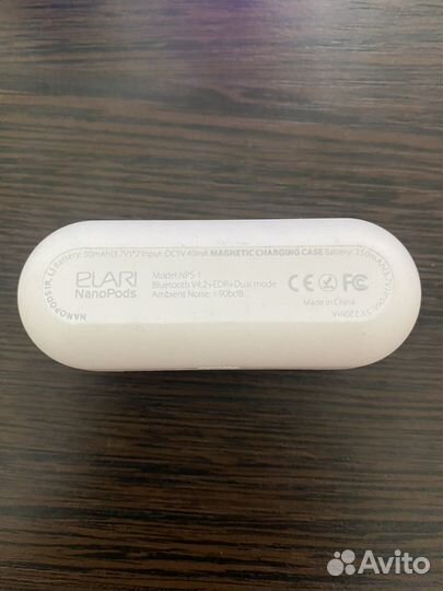 Беспроводные наушники elari Nanopods NPS-1