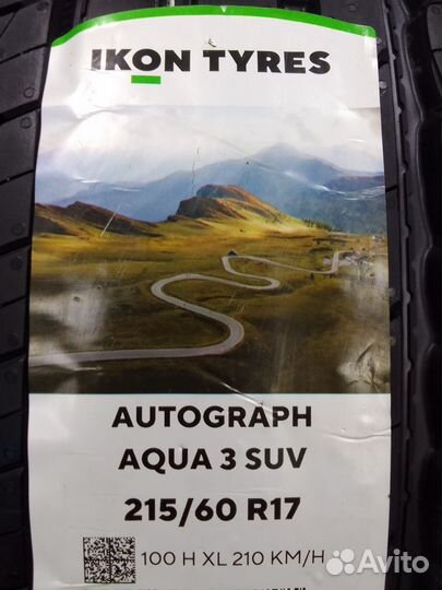 Ikon Tyres Autograph Aqua 3 SUV 215/60 R17 100H