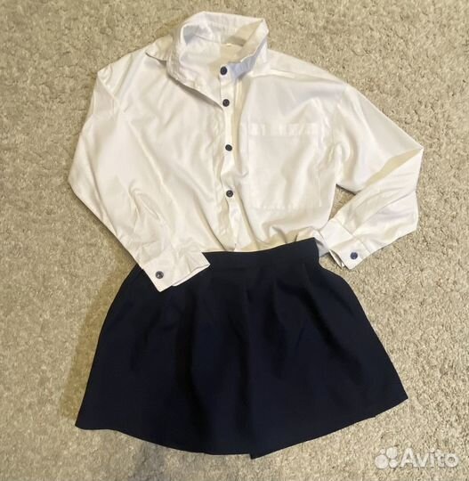 Рубашка для девочки школа