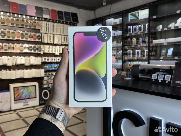 iPhone 14 Starlight 128GB. Гарантия Apple