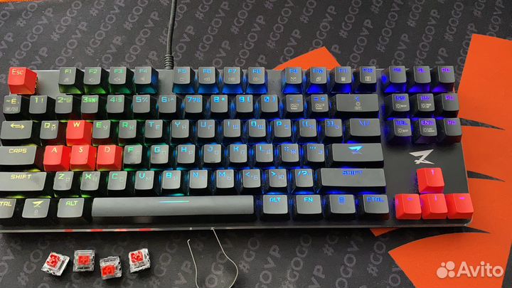 Механическая клавиатура zet gaming blade pro
