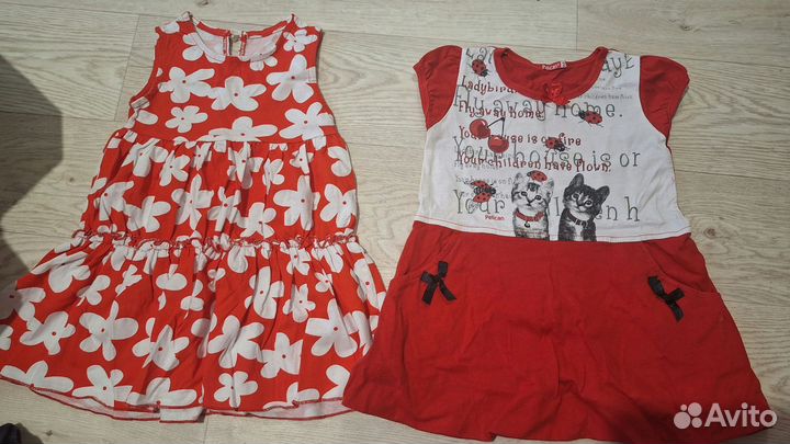 Платье для девочки 92