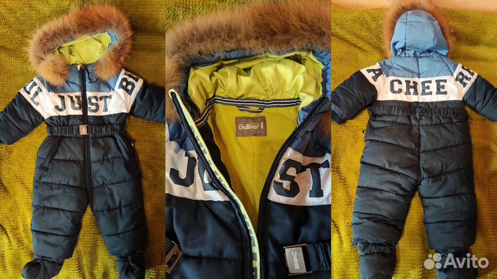 Зимний комбинезон gulliver 74