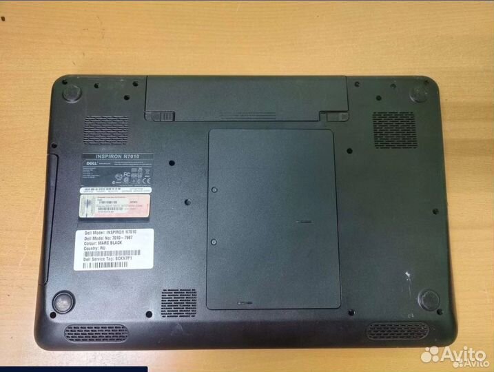 Разбор ноутбука dell Inspiron n7010 7987