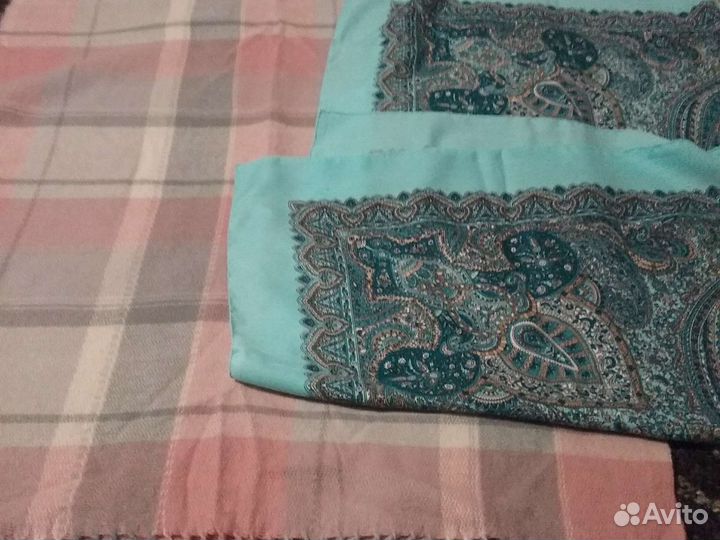 Большой шарф и платок