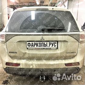 91312-A Фаркоп Motodor Mitsubishi Outlander 2012 - 2019; 2019 - 2021 (оцинк. Шар)