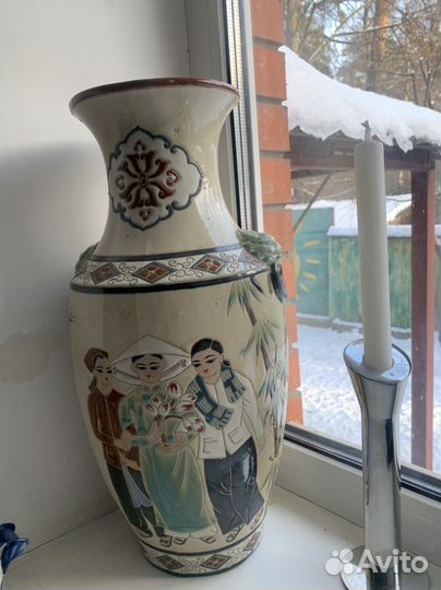 Ваза Китай, фарфор, отличном состоянии 1980 год