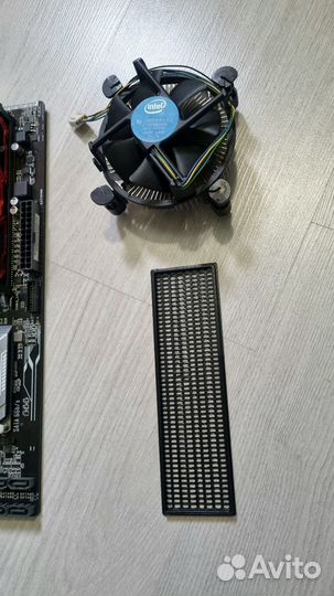 Мат. плата z270-p/Pentium g4560/озу8gb ddr4/кулер