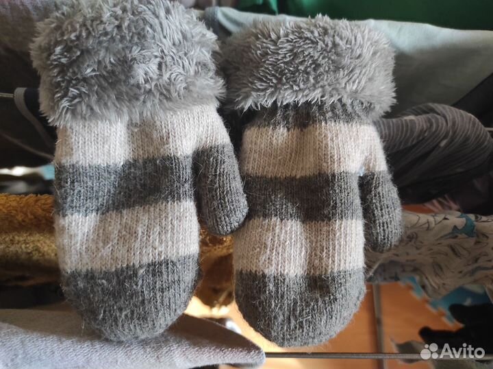 Шапка и варежки