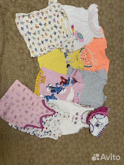 Одежда для девочки пакетом от года до трех лет