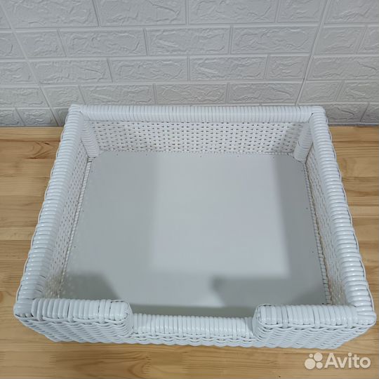 Лежанка плетеная