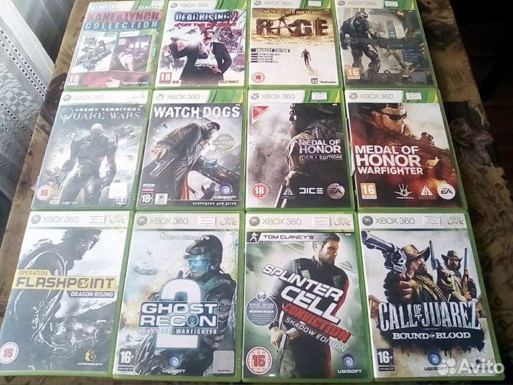 Диски на Xbox 360(лицензия) скидки