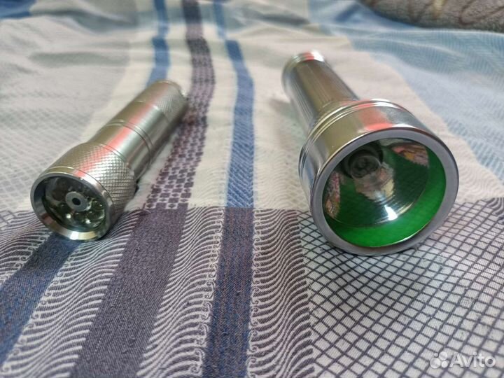 Фонарик ручной на акб и батарейках