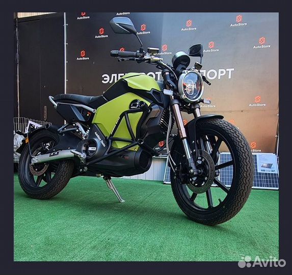 Электро мотоцикл Super Soco TC Max c клеткой
