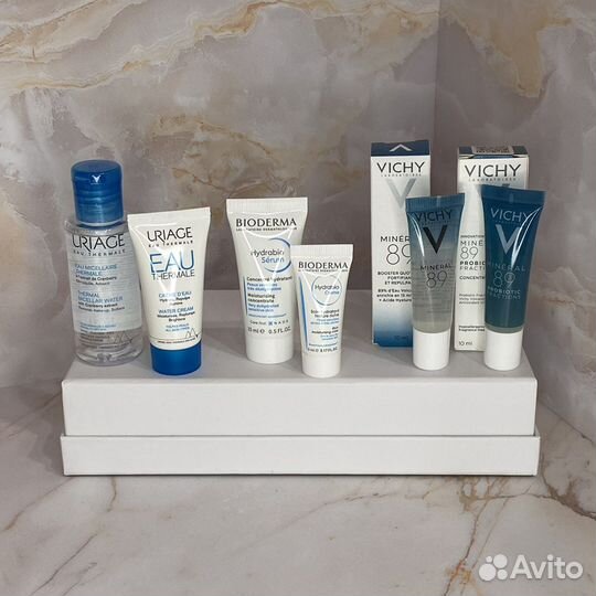 Наборы для лица Vichy, Avene, Uriage, Bioderma