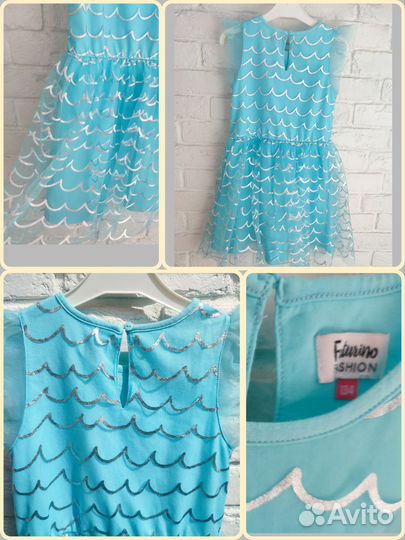Летняя одежда на девочку 128-134 пакетом