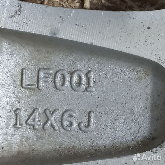 Диски литые r14 4 100 бу