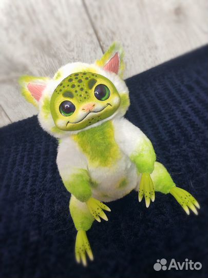 Игрушка в смешанной технике. Огуречкин