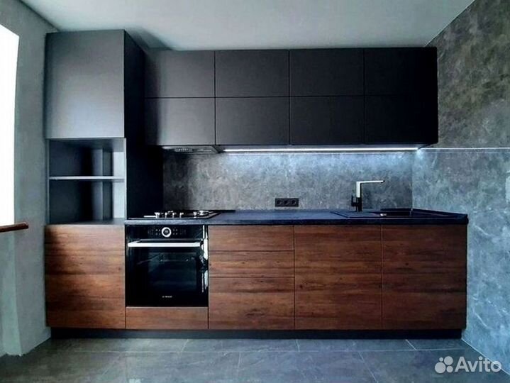 Кухня хайтек по вашим размерам в Краснодаре