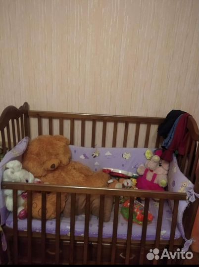 Кроватка детская матрас 120х60