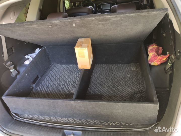 Доп багажник в 3-м ряду сидений Kia Sorento Prime