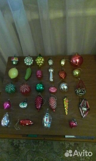 Елочные игрушки СССР