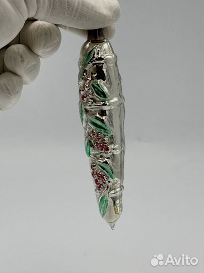 Елочные игрушки СССР лоза винограда (1088)