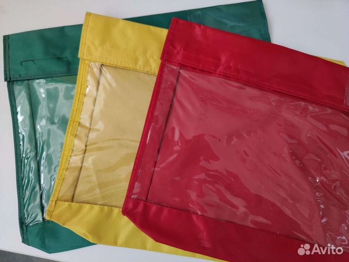 Папка для документов тканевая на липучке