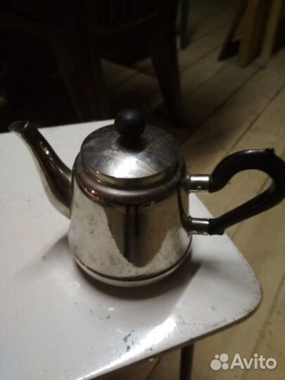 Чайник заварочный металлический СССР винтаж