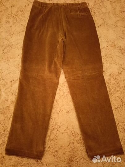 Слаксы вельветовые