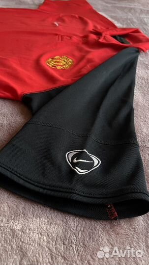 Футбольная ретро футболка Манчестер Юнайтед