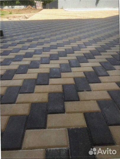 Тротуарная плитка сухопрессованная